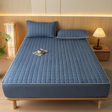 91家纺网 家纺一手货源 找家纺 （总）卡伦 2025新款A类纯棉水洗棉夹棉床笠