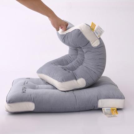 日式针织护颈枕芯静享睡眠舒适枕头