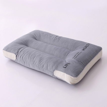 91家纺网 家纺一手货源 找家纺 日式针织护颈枕芯静享睡眠舒适枕头 烫画定型枕