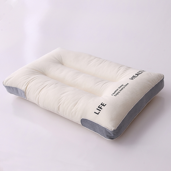 91家纺网 家纺一手货源 找家纺 日式针织护颈枕芯静享睡眠舒适枕头