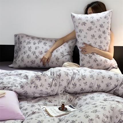 91家纺网 家纺一手货源 找家纺 （总）源启生活2023新款亲肤舒适秋冬全棉针织棉四件套