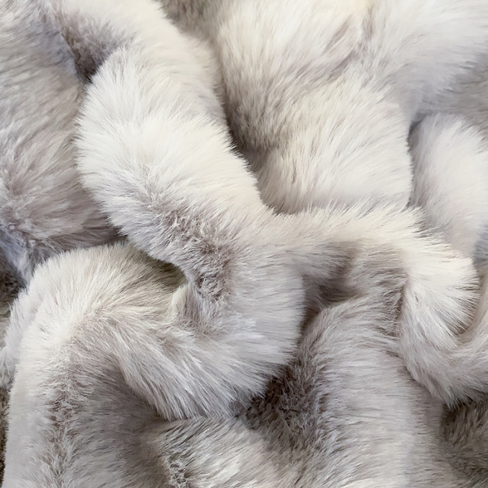 91家纺网 家纺一手货源 找家纺 澳梵 2023新款【极简浪漫】渲染系列-托斯卡纳皮草四件套 渲染-灰