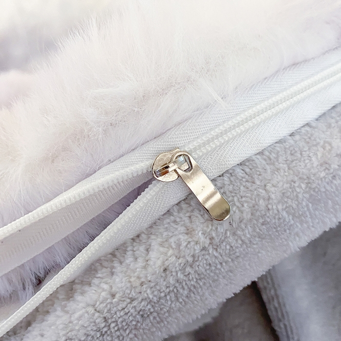 91家纺网 家纺一手货源 找家纺 澳梵 2023新款【极简浪漫】渲染系列-托斯卡纳皮草四件套 渲染-紫