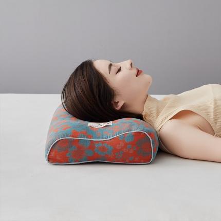 （总）乐可 2023新款双层纱荞麦护颈枕 枕头枕芯