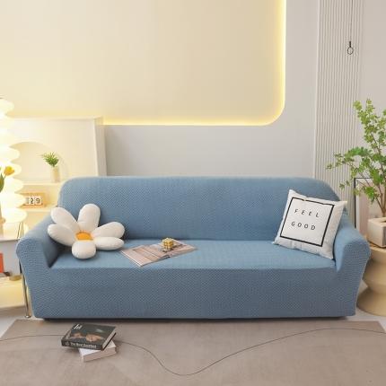 91家纺网 家纺一手货源 找家纺 （总）天下布艺 2023新款摇粒绒沙发套斜格