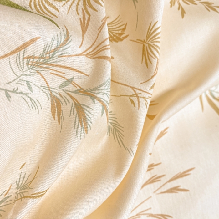 91家纺网 家纺一手货源 找家纺 曼之夏 2023新款棉加绒四件套 仙草-棉加绒