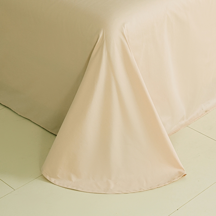 91家纺网 家纺一手货源 找家纺 秀色 2025新款高端50支加厚陶瓷磨毛全棉四件套瑞妮 瑞妮-青提绿2B%奶油