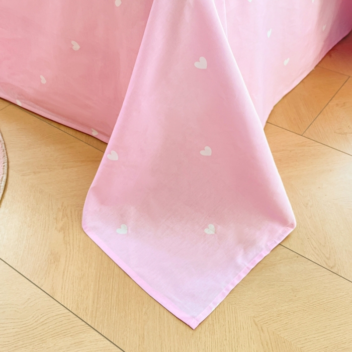 91家纺网 家纺一手货源 找家纺 曼之夏 2023新款全棉三丽鸥卡通四件套 开心美乐蒂