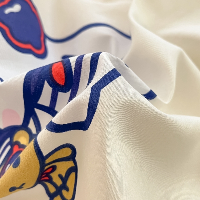 91家纺网 家纺一手货源 找家纺 曼之夏 2023新款全棉三丽鸥卡通四件套 休闲大耳狗