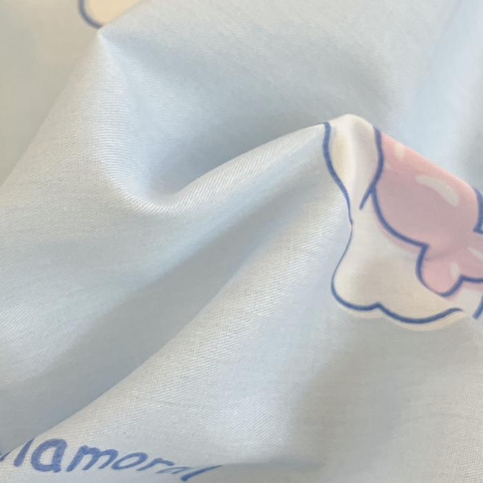 91家纺网 家纺一手货源 找家纺 曼之夏 2023新款全棉三丽鸥卡通四件套 云朵大耳狗