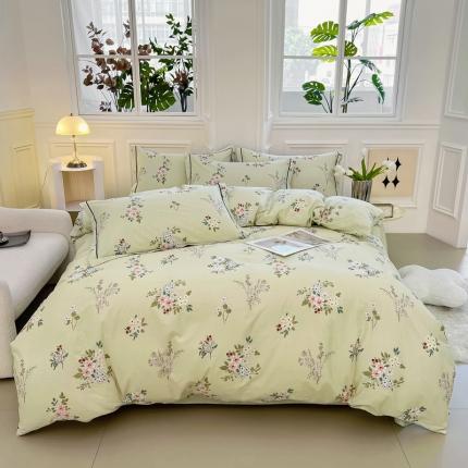 91家纺网 家纺一手货源 找家纺 （总）2024新款60支13376纯棉印花四件套系列-四件套