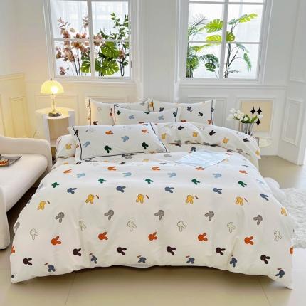 91家纺网 家纺一手货源 找家纺 （总）2024新款60支13376纯棉印花四件套系列-四件套