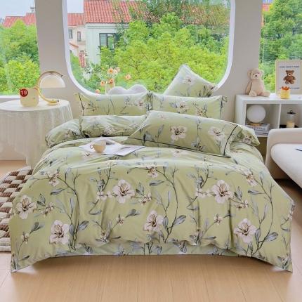 91家纺网 家纺一手货源 找家纺 （总）2024新款60支13376纯棉印花四件套系列-四件套