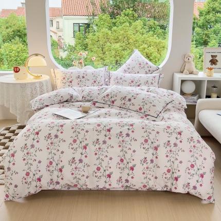 91家纺网 家纺一手货源 找家纺 （总）2024新款60支13376纯棉印花四件套系列-四件套