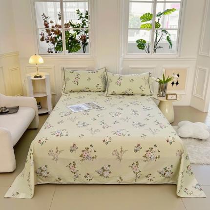 91家纺网 家纺一手货源 找家纺 （总）新款60支13376纯棉印花四件套系列-单床单