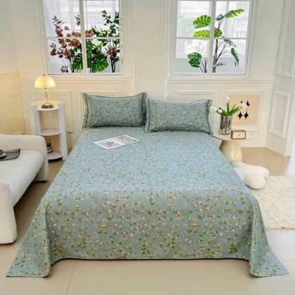 91家纺网 家纺一手货源 找家纺 （总）新款60支13376纯棉印花四件套系列-单床单