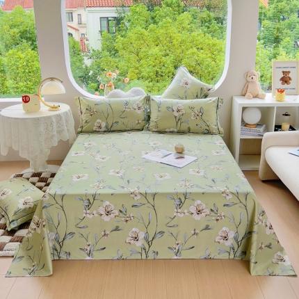 91家纺网 家纺一手货源 找家纺 （总）新款60支13376纯棉印花四件套系列-单床单