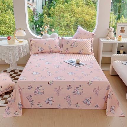 （总）新款60支13376纯棉印花四件套系列-单床单