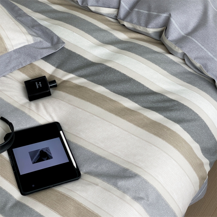 91家纺网 家纺一手货源 找家纺 （总）旷野 2023新款全棉磨毛轻奢四件套