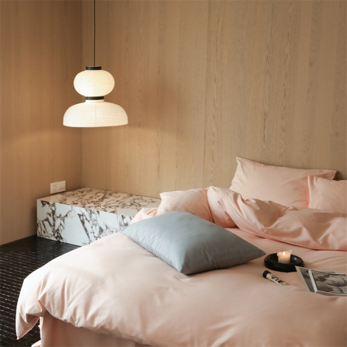 91家纺网 家纺一手货源 找家纺 （总）旷野 2023新款纯色磨毛四件套