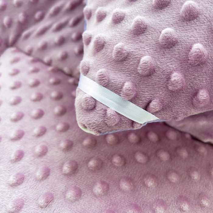 91家纺网 家纺一手货源 找家纺 中国龙家纺 2023新款A类水洗棉豆豆绒加厚冬被 南岛小镇