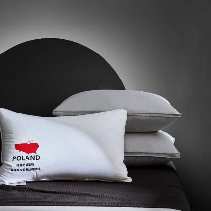 91家纺网 家纺一手货源 找家纺 总华盛 2024新款高端羽绒枕波兰进口鹅绒枕酒店家用直播抖音京东可定制特殊尺寸