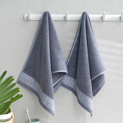 91家纺网 家纺一手货源 找家纺 （总）朴尔家纺 2023新款全棉32股弱捻浮雕织花加厚毛巾浴巾组合