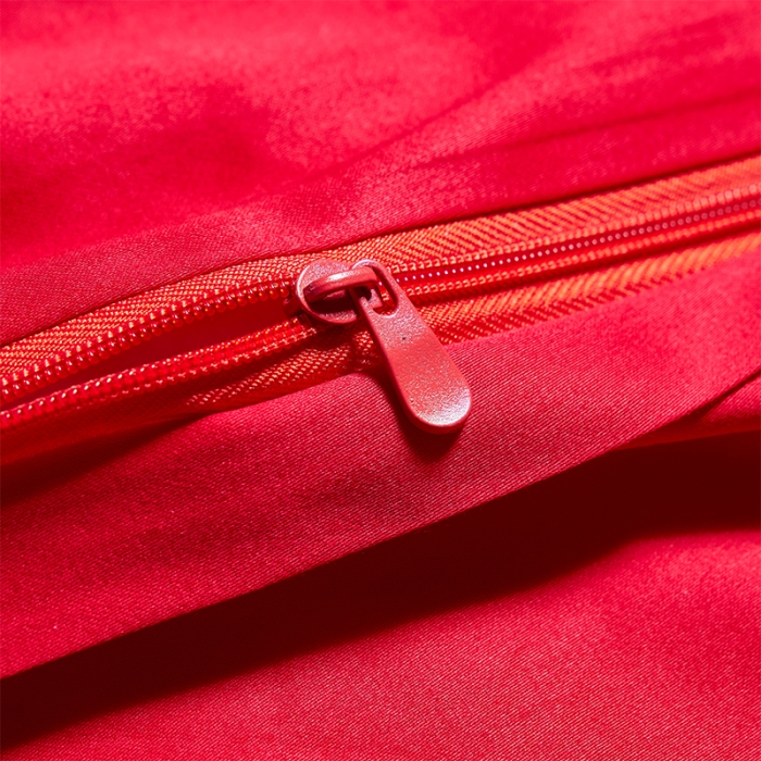 91家纺网 家纺一手货源 找家纺 振翼 2025新款40s全棉丝光喷气婚庆四件套多件套 喜上加喜