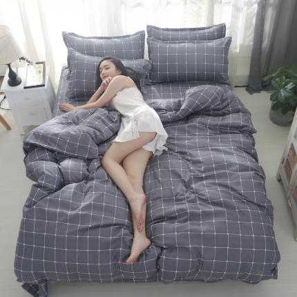 91家纺网 家纺一手货源 找家纺 （总）佑泽家纺 2025新款舒适亲肤芦荟棉单被套