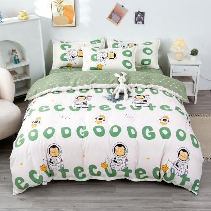 91家纺网 家纺一手货源 找家纺 （总）佑泽家纺 2025新款舒适亲肤芦荟棉单被套