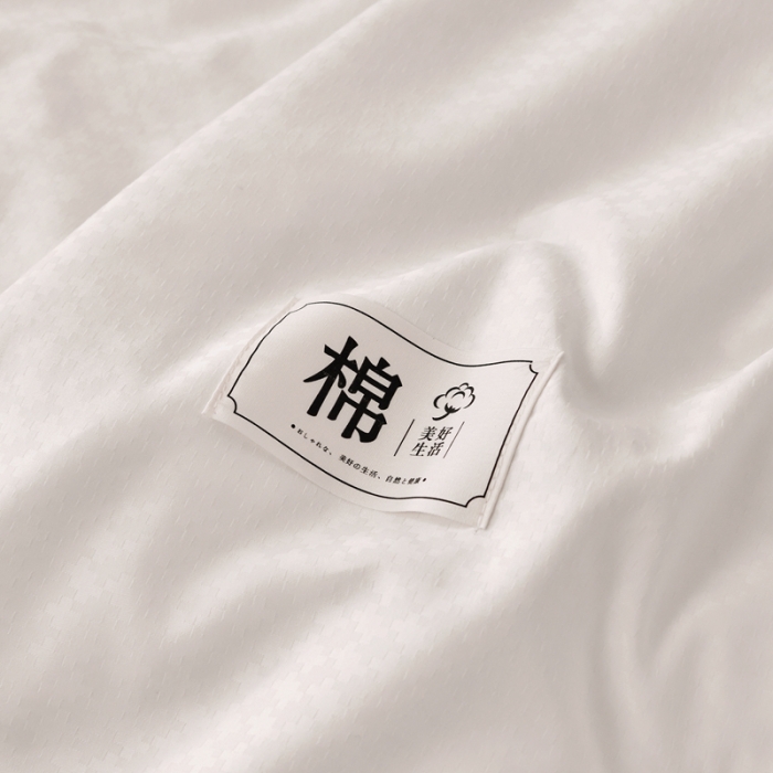 91家纺网 家纺一手货源 找家纺 总好宜2025新款原棉双拼提花大豆被二合一拉链款子母被春秋冬被子夏被学生宿舍被褥