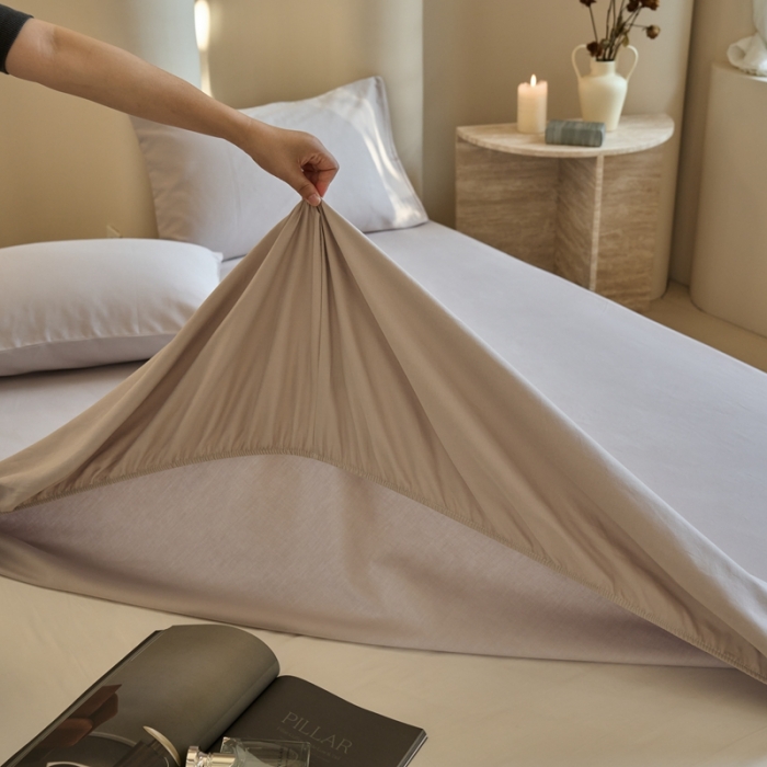 91家纺网 家纺一手货源 找家纺 （总）鹿班家居 2023新款100s全棉磨毛单品床笠