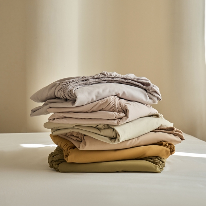 91家纺网 家纺一手货源 找家纺 （总）鹿班家居 2023新款100s全棉磨毛单品床笠