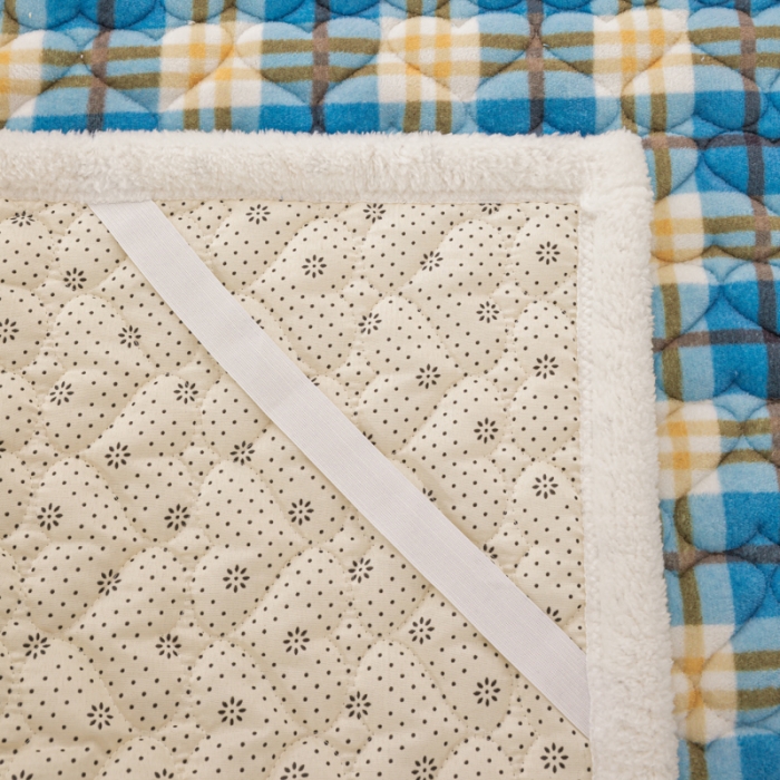 91家纺网 家纺一手货源 找家纺 米柳家纺 2023新款牛奶绒床垫床护垫薄款秋冬保暖床垫床褥子 休闲格调