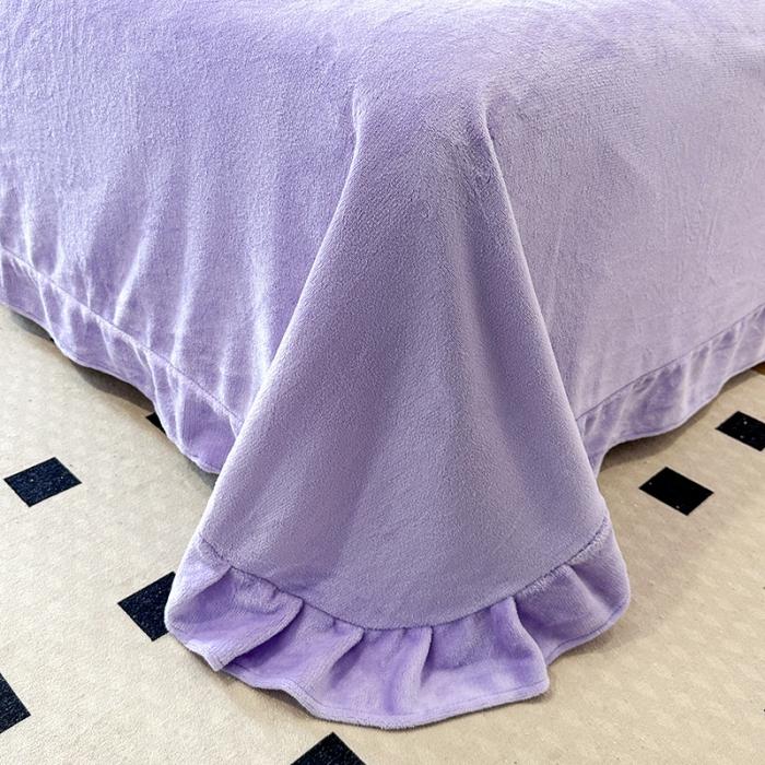 91家纺网 家纺一手货源 找家纺 漫步云9斤230g全消光婴儿绒被套兔毛绒牛奶绒贴布绣刺绣花四件套小清新