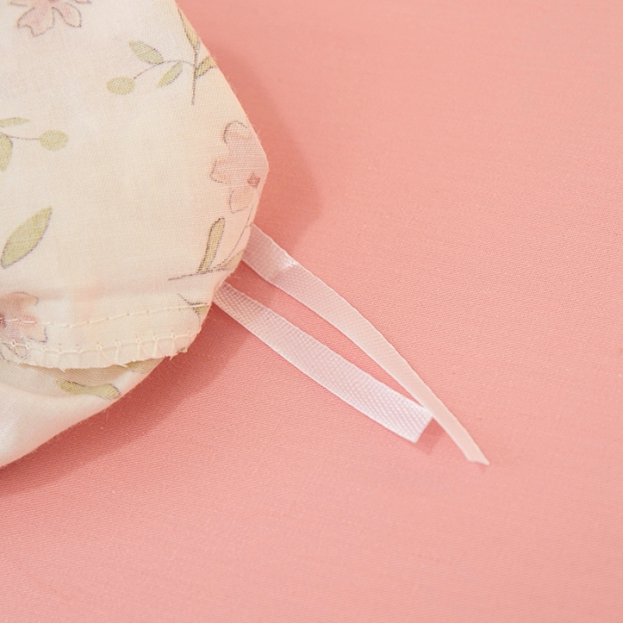 91家纺网 家纺一手货源 找家纺 一米阳光 2023秋季新款纯棉花边款四件套 小满