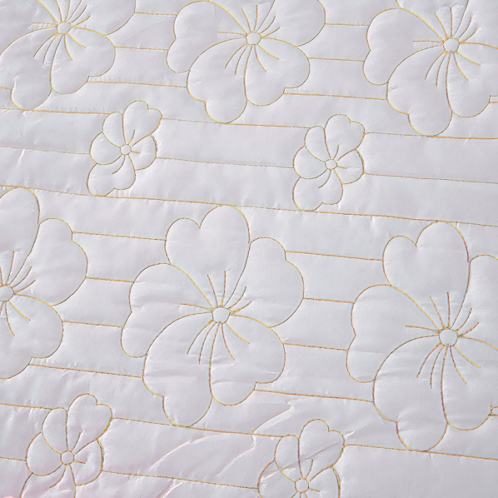 91家纺网 家纺一手货源 找家纺 新款水晶绒加厚保暖床裙款四件套-盛世花颜-酒红