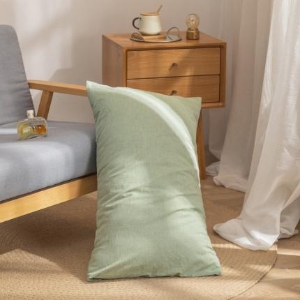 91家纺网 家纺一手货源 找家纺 （总）2024新款全棉色织水洗棉枕套纯棉单枕套宿舍学生简约格子