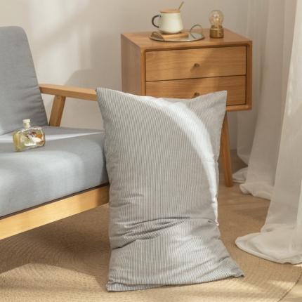 91家纺网 家纺一手货源 找家纺 （总）2024新款全棉色织水洗棉枕套纯棉单枕套宿舍学生简约格子