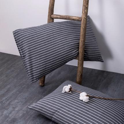 91家纺网 家纺一手货源 找家纺 （总）2024新款全棉色织水洗棉枕套纯棉单枕套宿舍学生简约格子