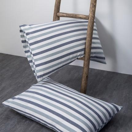 91家纺网 家纺一手货源 找家纺 （总）2024新款全棉色织水洗棉枕套纯棉单枕套宿舍学生简约格子