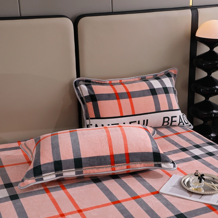 91家纺网 家纺一手货源 找家纺 （总）锦绣家纺 2023新款牛奶绒印花床笠