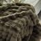 91家纺网 家纺一手货源 找家纺 丹兰 2023新款托纳卡艺术毛皮毯大兔毛毯 托纳卡-抹绿