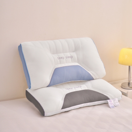 （总）依米娜家纺 新款枕芯安睡护颈枕芯枕头乳胶枕芯枕头
