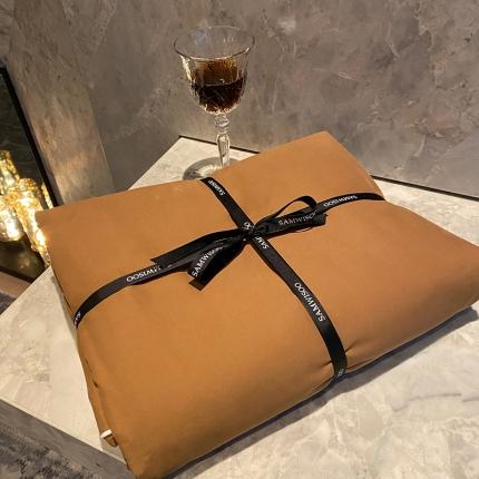 91家纺网 家纺一手货源 找家纺 （总）三味舒屋50s美拉德长绒棉磨毛嵌绳撞色四件套叠拍实拍图