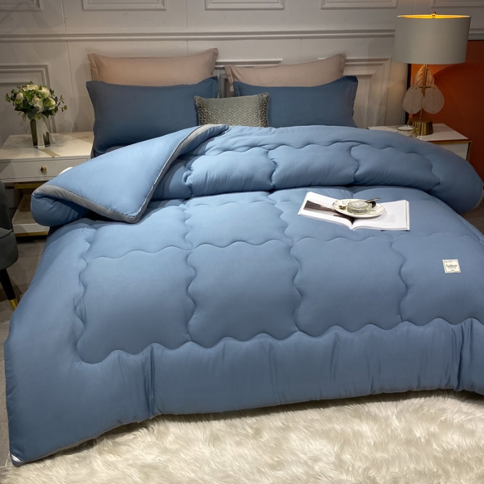 91家纺网 家纺一手货源 找家纺 （总）U被家纺 2025秋冬新款日式立体冬被（实拍图）