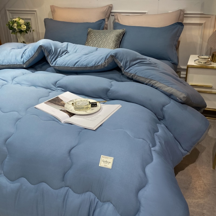 91家纺网 家纺一手货源 找家纺 （总）U被家纺 2025秋冬新款日式立体冬被（实拍图）