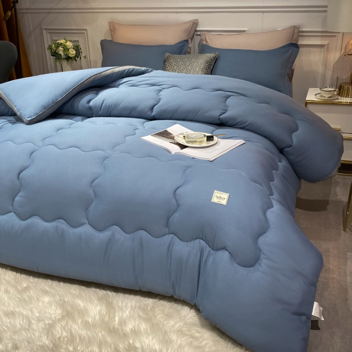 91家纺网 家纺一手货源 找家纺 （总）U被家纺 2025秋冬新款日式立体冬被（实拍图）