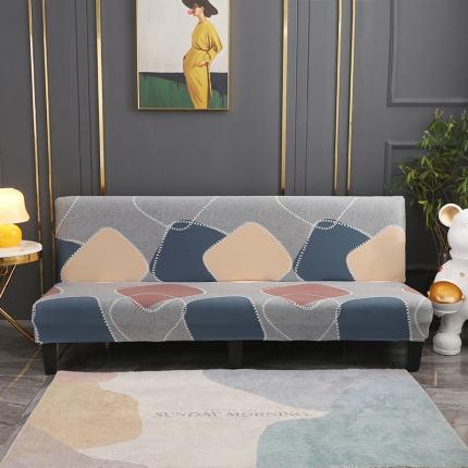 91家纺网 家纺一手货源 找家纺 （总）雅竹 牛奶丝印花沙发床套（无裙边）