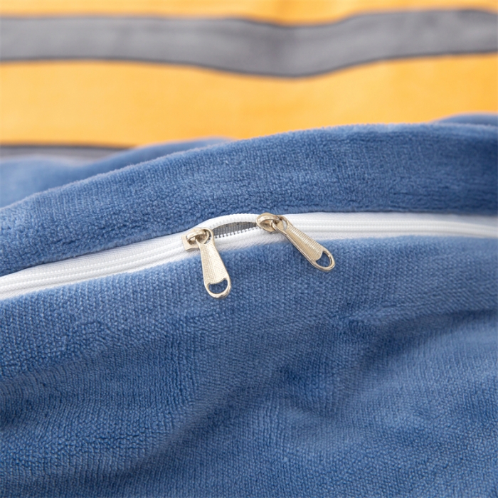 91家纺网 家纺一手货源 找家纺 （总）畅畅 2023新款加厚260克全消光牛奶棉印花臻棉绒四件套